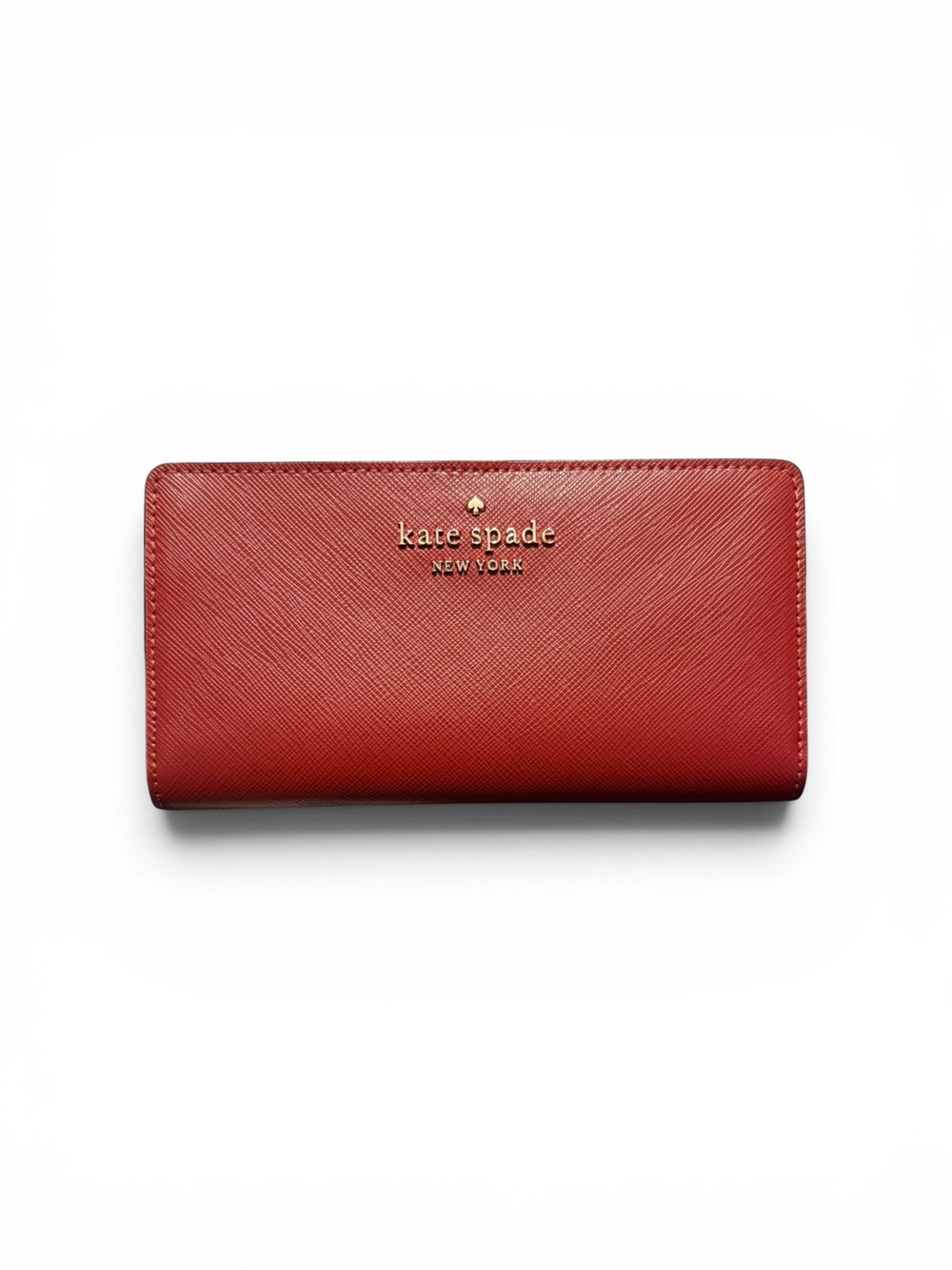 Kate Spade Lg. Slim-bifold Wallet Saffiano Leather